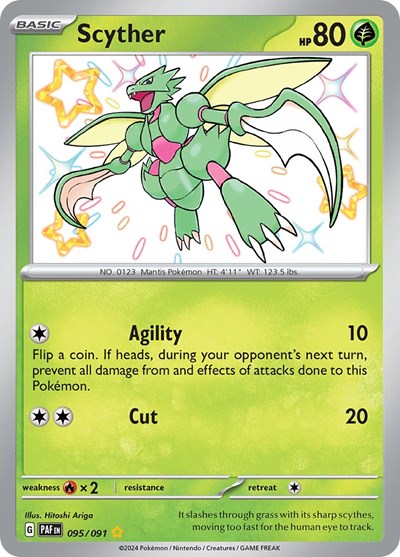 Scyther - 095/091 - SV: Paldean Fates