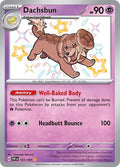 Dachsbun - 161/091 - SV: Paldean Fates