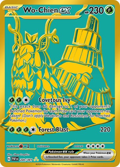 Wo-Chien ex - 240/091 - SV: Paldean Fates