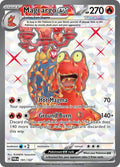 Magcargo ex - 191/167 - SV06: Twilight Masquerade