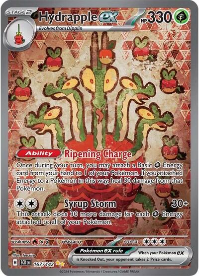 Hydrapple ex - 167/142 - SV07: Stellar Crown