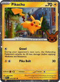 Pikachu (Cosmos Holo) - 018/091 - Trick or Trade BOOster Bundle 2024