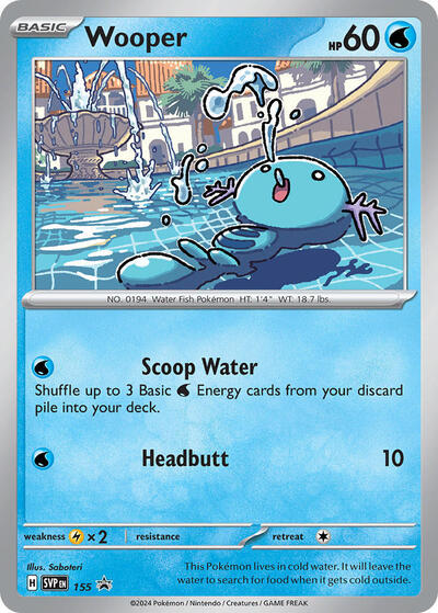 Wooper - 155 - SV: Scarlet & Violet Promo Cards