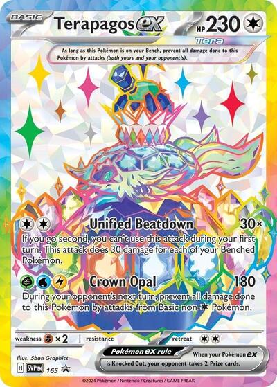 Terapagos ex - 165 - SV: Scarlet & Violet Promo Cards