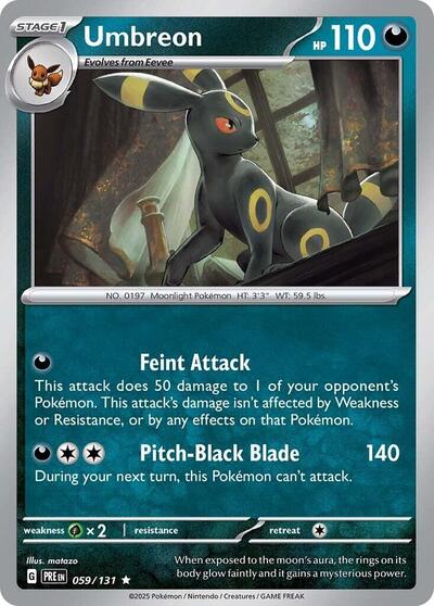 Umbreon - 059/131 - SV: Prismatic Evolutions