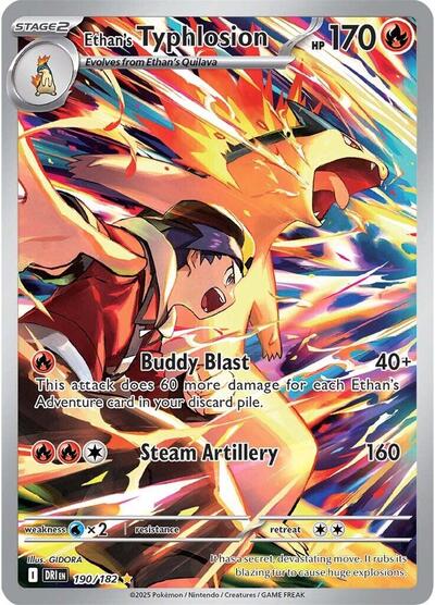 Ethan's Typhlosion - 190/182 - SV10: Destined Rivals