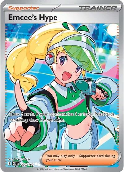 Emcee's Hype - 220/182 - SV10: Destined Rivals