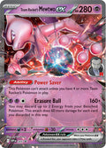 Team Rocket's Mewtwo ex - 205 - SV: Scarlet & Violet Promo Cards