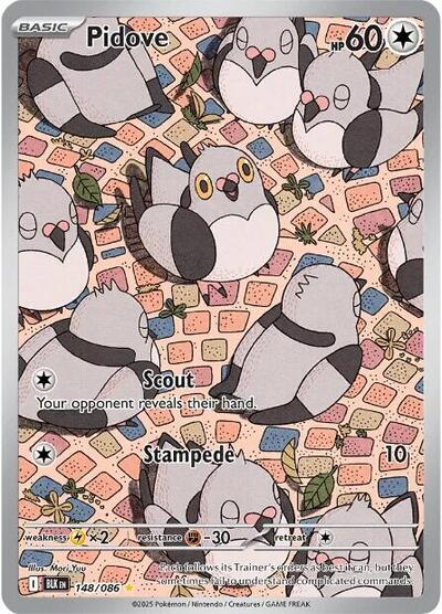 Pidove - 148/086 - SV: Black Bolt