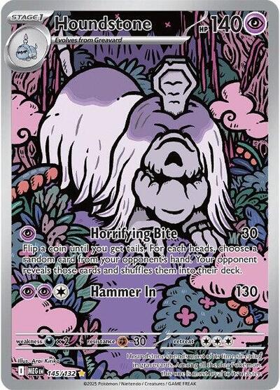 Houndstone - 145/132 - ME01: Mega Evolution