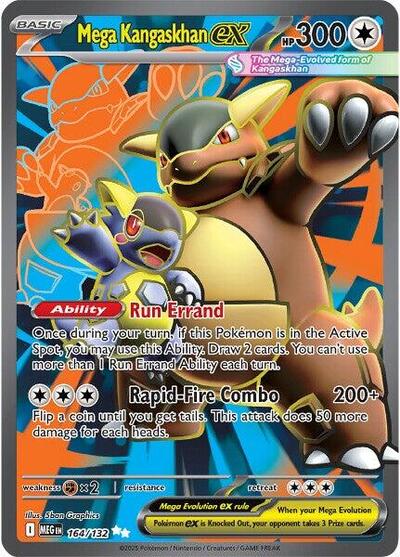 Mega Kangaskhan ex - 164/132 - ME01: Mega Evolution