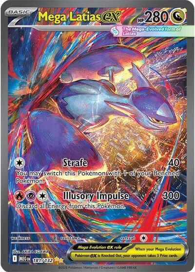 Mega Latias ex - 181/132 - ME01: Mega Evolution
