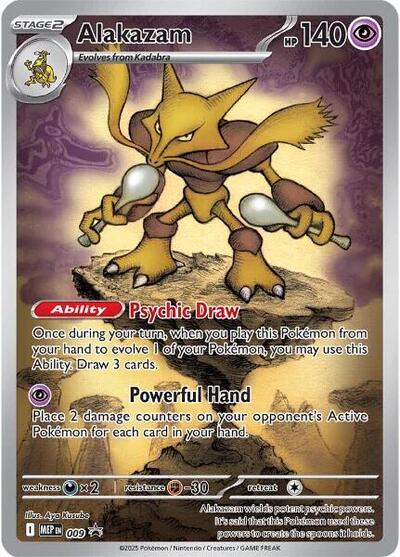Alakazam - 009 - ME: Mega Evolution Promo