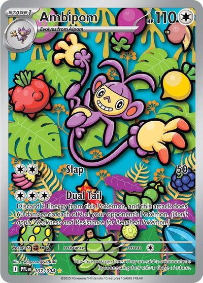 Ambipom - 107/094 - ME02: Phantasmal Flames