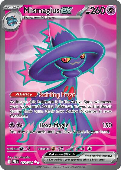 Mismagius ex - 112/094 - ME02: Phantasmal Flames