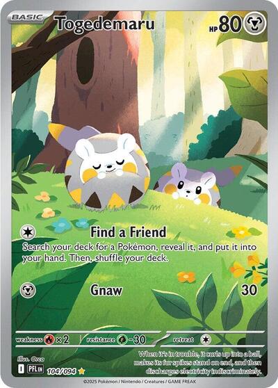 Togedemaru - 104/094 - ME02: Phantasmal Flames