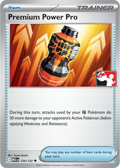 Premium Power Pro - 124/132 - Prize Pack Series Cards