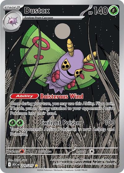 Dustox - 220/217 - ME: Ascended Heroes