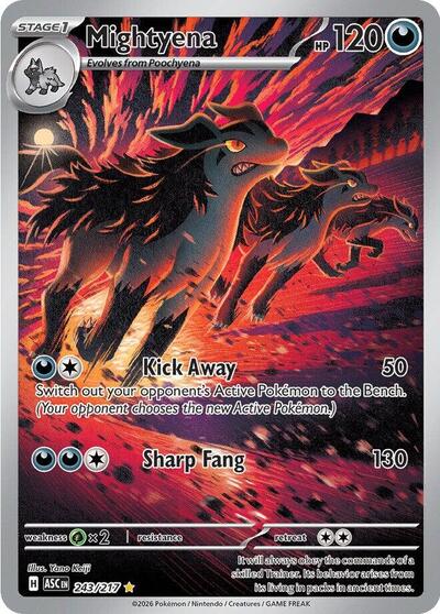 Mightyena - 243/217 - ME: Ascended Heroes