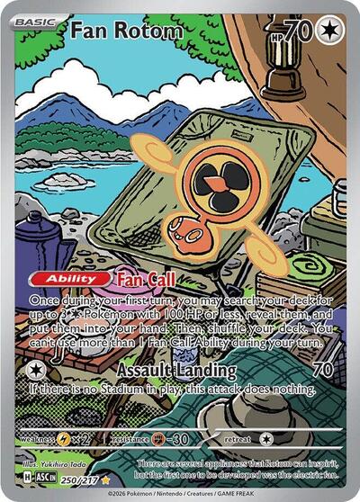 Fan Rotom - 250/217 - ME: Ascended Heroes