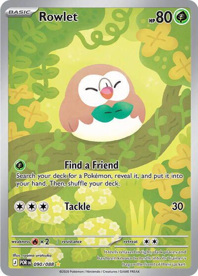 Rowlet - 090/088 - ME03: Perfect Order