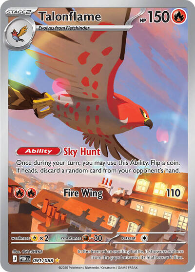 Talonflame - 091/088 - ME03: Perfect Order