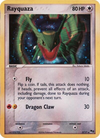 Rayquaza (2006) - 003/017 - Blister Exclusives