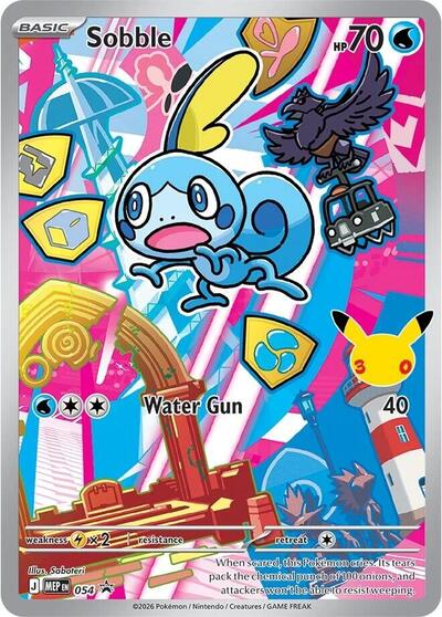 Sobble - 054 - ME: Mega Evolution Promo
