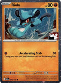 Riolu (Cosmos Holo) - 076/132 - Prize Pack Series Cards
