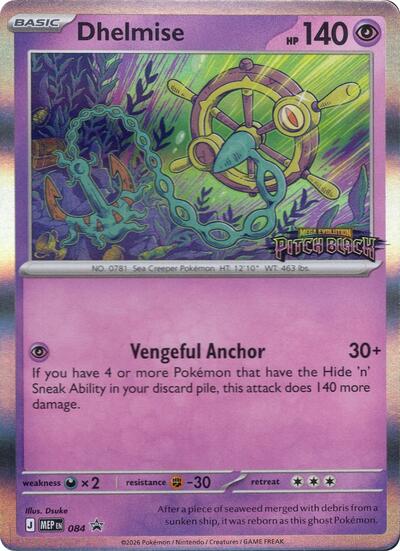 Dhelmise (Prerelease) - 084 - ME: Mega Evolution Promo