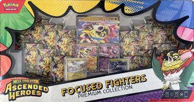Ascended Heroes Focused Fighters Premium Collection (Sam's Club) - ME: Ascended Heroes