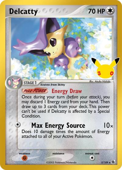 Delcatty - 005/109 - ME: 30th Celebration Classic Collection