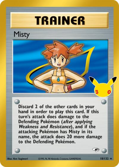 Misty - 018/132 - ME: 30th Celebration Classic Collection