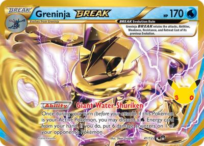 Greninja BREAK - 041/122 - ME: 30th Celebration Classic Collection
