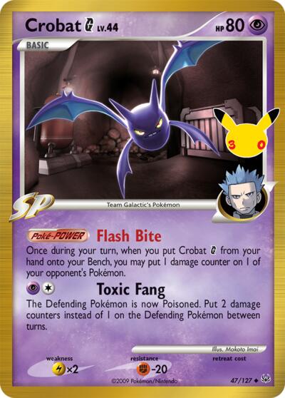 Crobat G - 047/127 - ME: 30th Celebration Classic Collection
