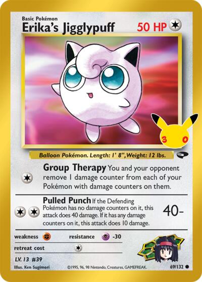Erika's Jigglypuff - 069/132 - ME: 30th Celebration Classic Collection