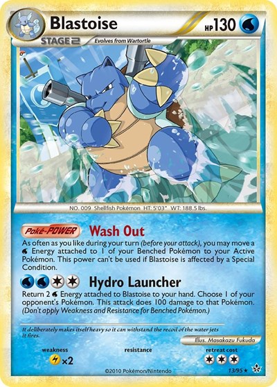 Blastoise - 013/095 - Unleashed
