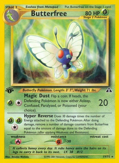 Butterfree - 019/075 - Neo Discovery