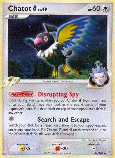 Chatot G - 054 - Supreme Victors