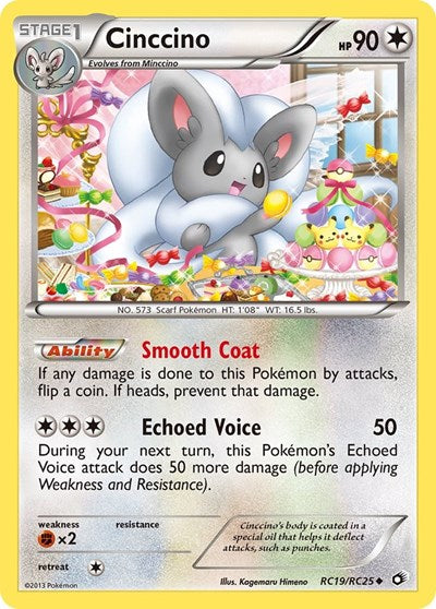 Cinccino - RC19/RC25 - Legendary Treasures: Radiant Collection