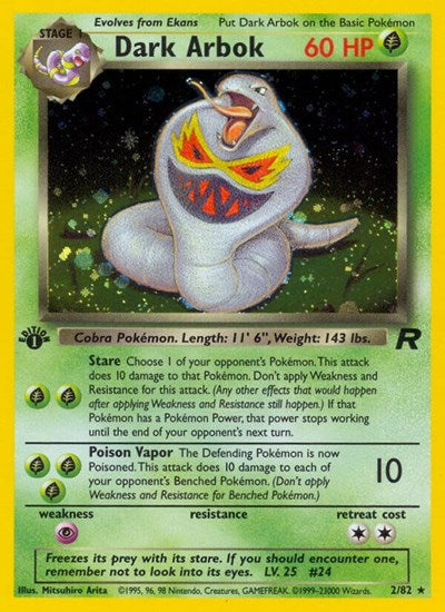 Dark Arbok - 002/082 - Team Rocket