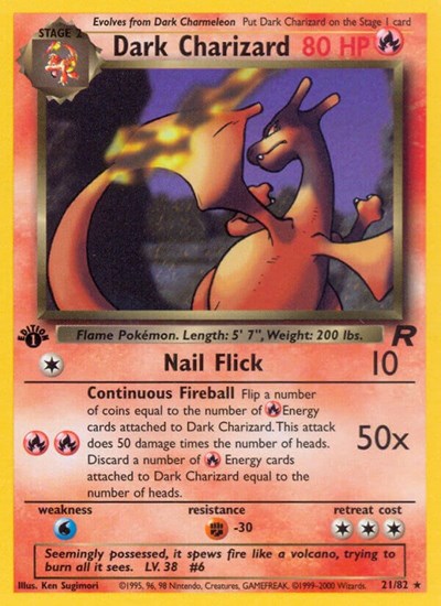 Dark Charizard - 021/082 - Team Rocket