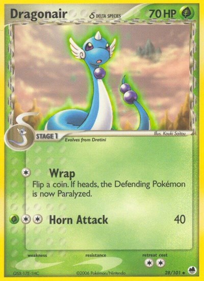 Dragonair (Delta Species) - 028/101 - EX Dragon Frontiers
