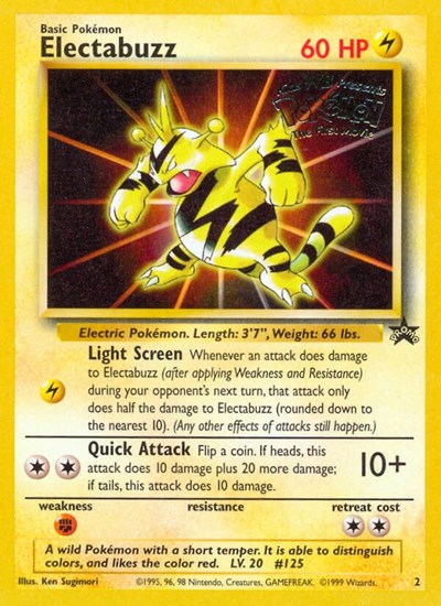 Electabuzz (Movie Promo) - 002/053 - WoTC Promo