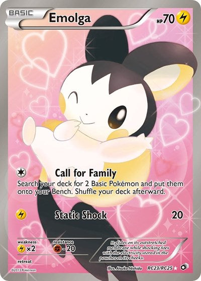 Emolga (Full Art) - RC23/RC25 - Legendary Treasures: Radiant Collection