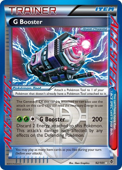G Booster (Team Plasma) - 092/101 - Plasma Blast