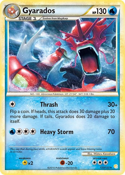 Gyarados (Red) - 123/123 - HeartGold SoulSilver