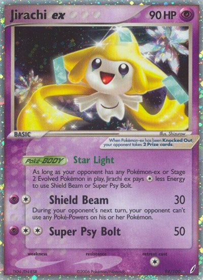 Jirachi ex - 094/100 - EX Crystal Guardians