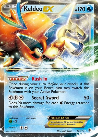 Keldeo EX - 049/149 - Boundaries Crossed