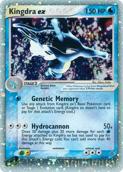 Kingdra ex - 092/097 - Dragon